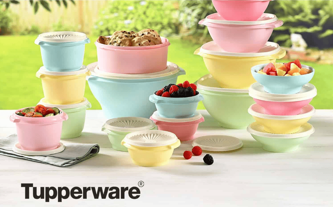 Tupperware Vintage Servalier Bowl | 32-Piece Set