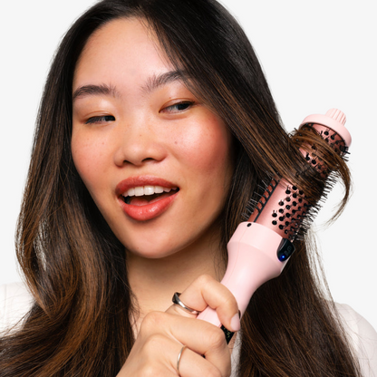 3-in-1 Pro Negative Ion Two PTC Heaters Thermal Brush